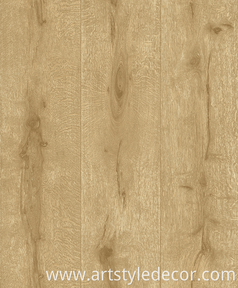 Realistic Wooden Plank Texture Wallpaper